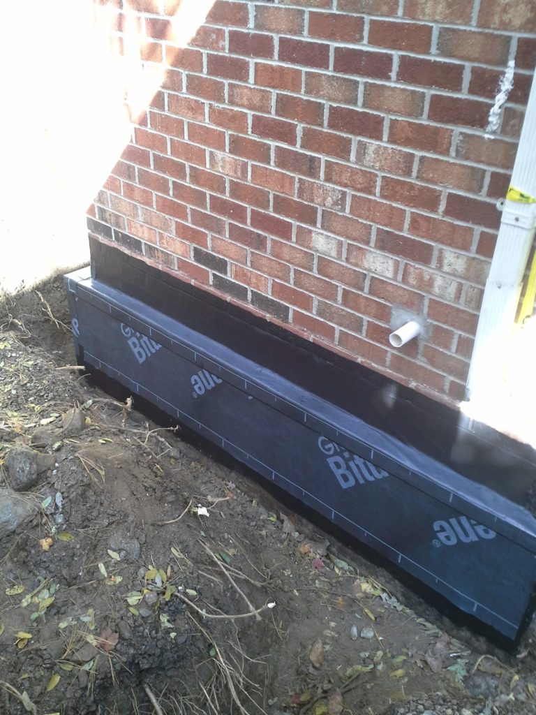 Drainage-Commercial-FoundationDrain-During