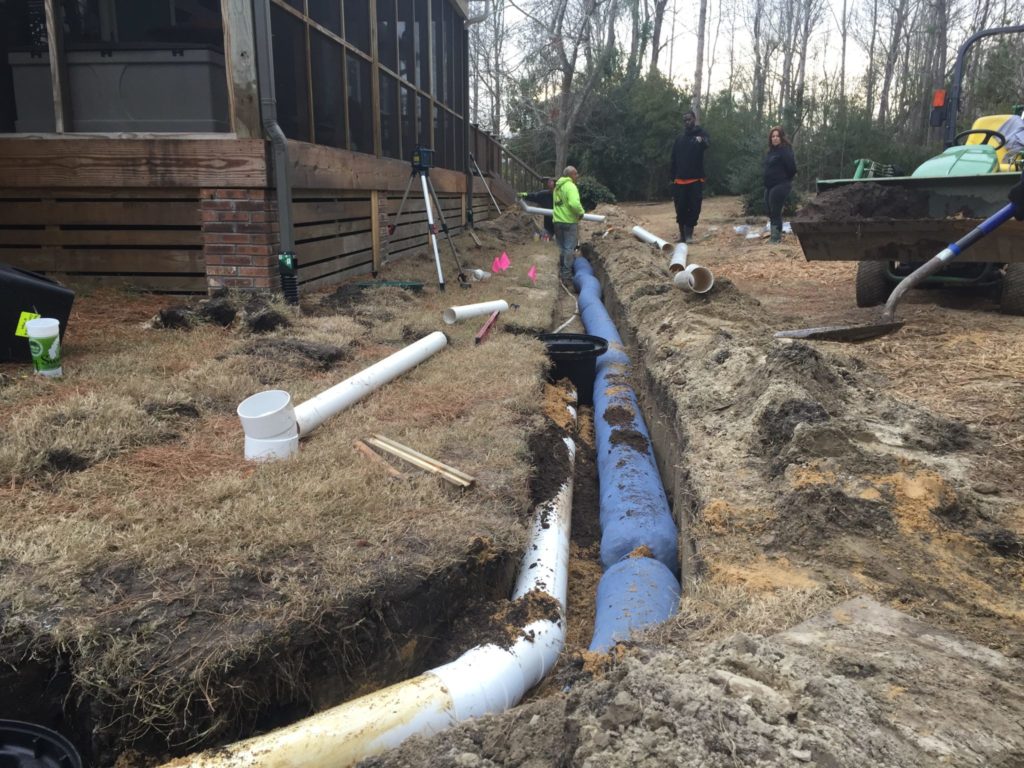 Drainage-Residential-DoublePipe-Trench