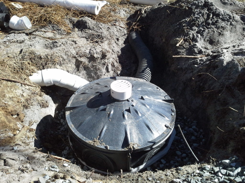 Drainage-Residential-DryWell-During